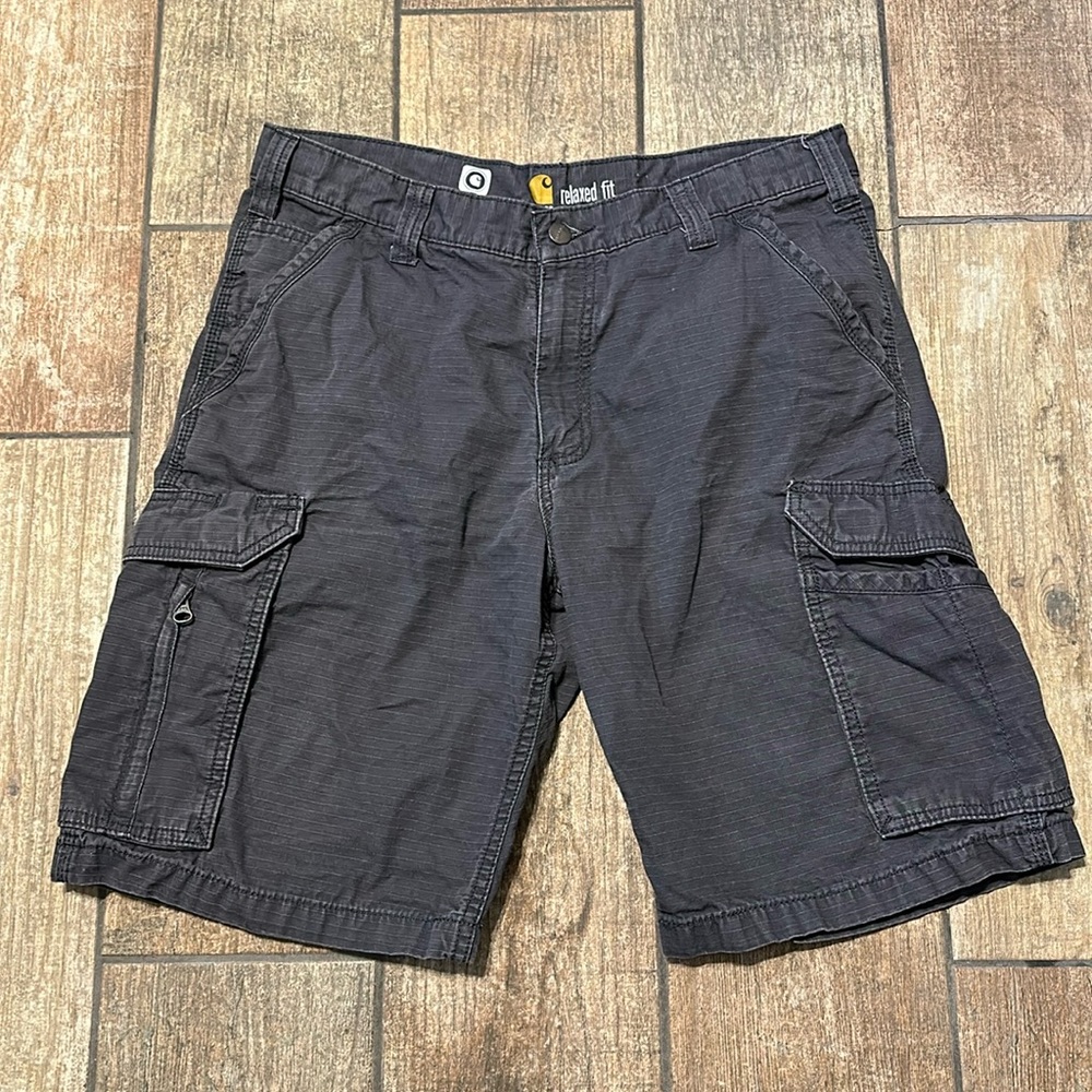 Carhartt Men’s Gray C Force Relaxed Fit Cargo‎ Shorts